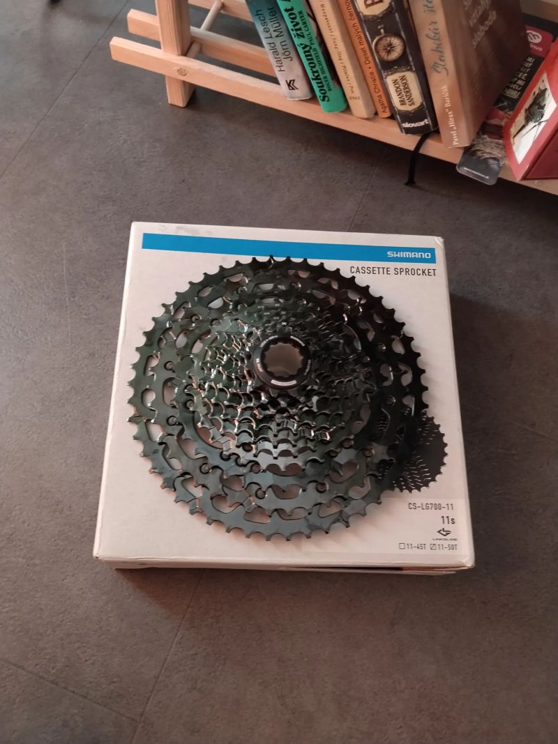 Nova Kazeta Shimano Cs-Lg700-11 Linkglide 11-50T + packeta Zdarma