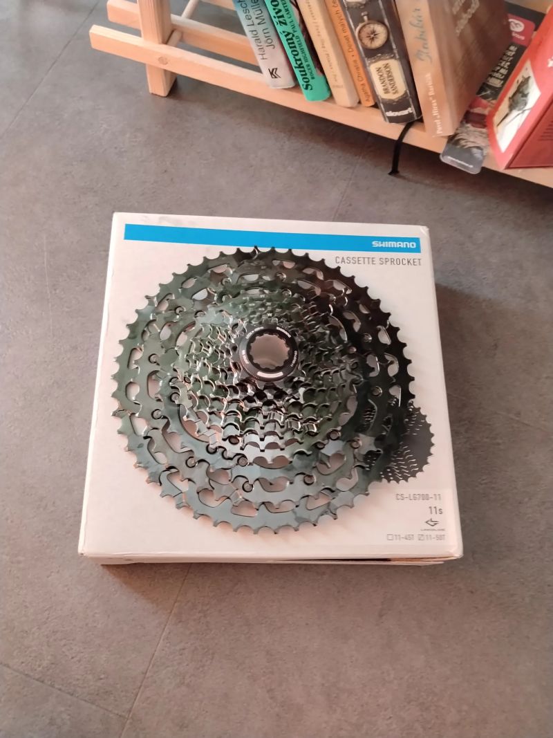 Nova Kazeta Shimano Cs-Lg700-11 Linkglide 11-50T + packeta Zdarma