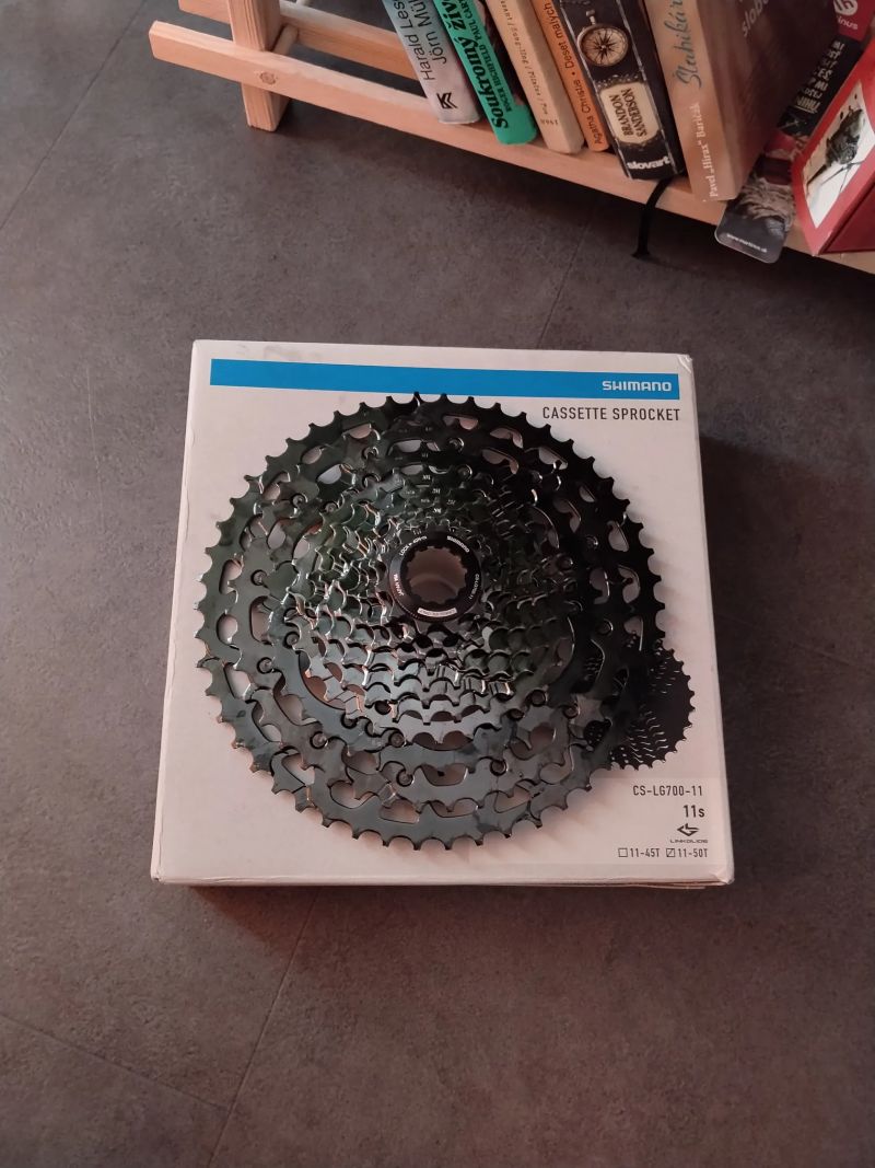 Nova Kazeta Shimano Cs-Lg700-11 Linkglide 11-50T + packeta Zdarma