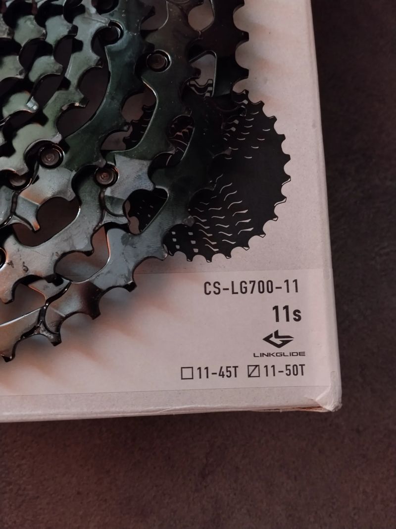 Nova Kazeta Shimano Cs-Lg700-11 Linkglide 11-50T + packeta Zdarma