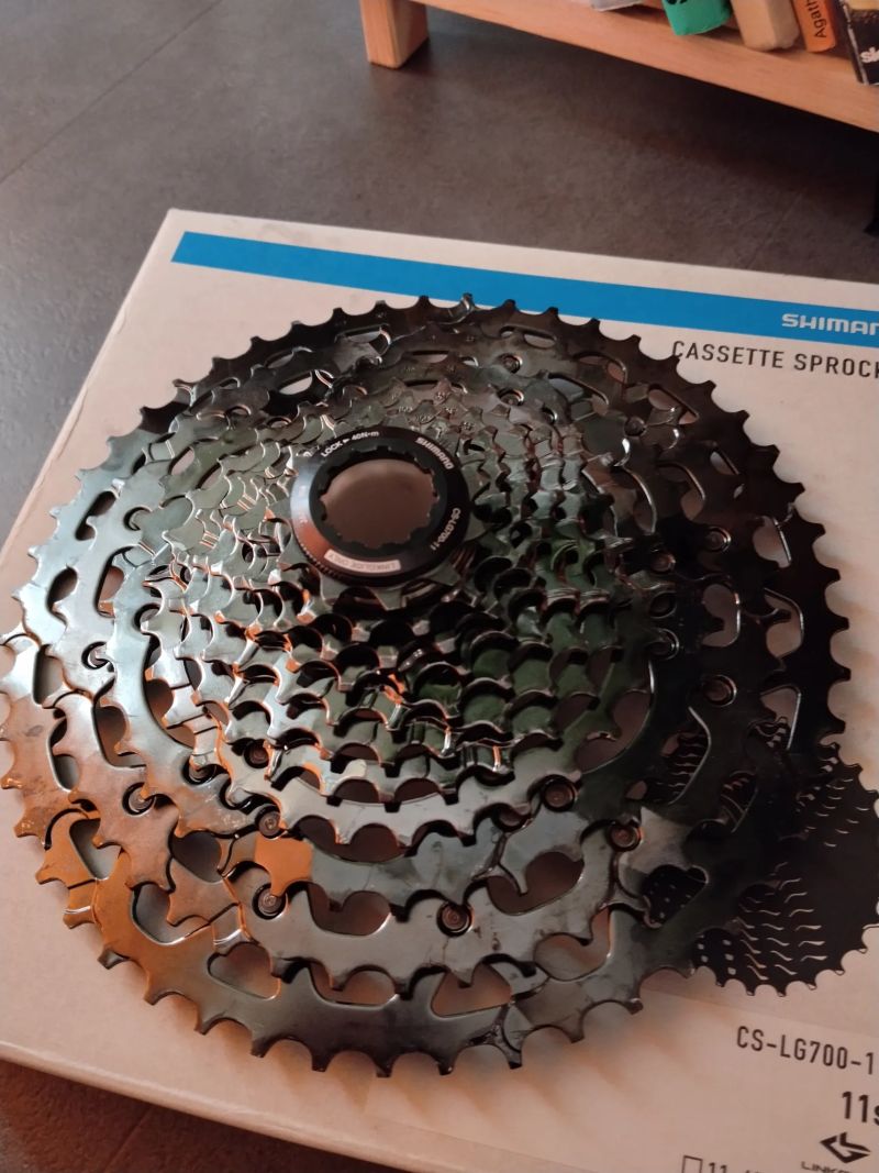 Nova Kazeta Shimano Cs-Lg700-11 Linkglide 11-50T + packeta Zdarma