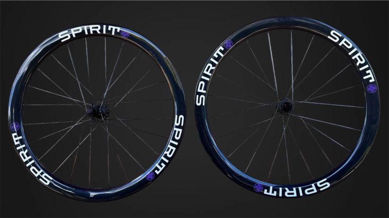 SPIRIT 45-VENOM-UCI certifikace/ Karbonové špice/ 1280gramů Nové