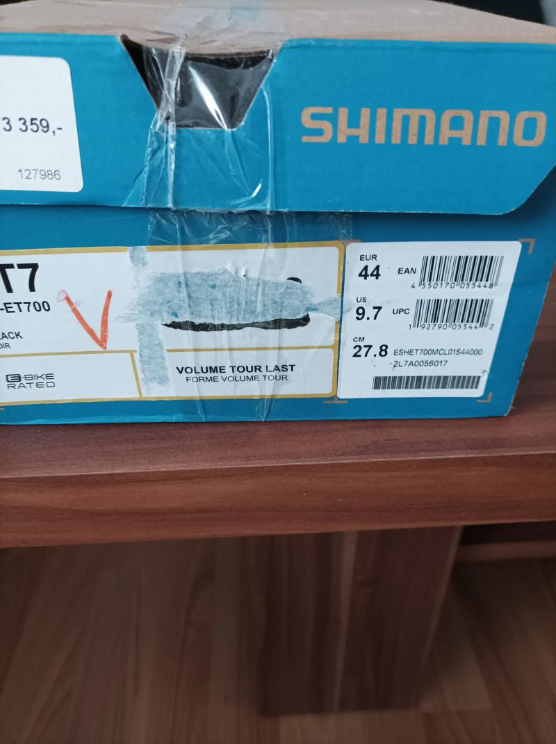 Shimano ET 700 , poštovné v ceně 