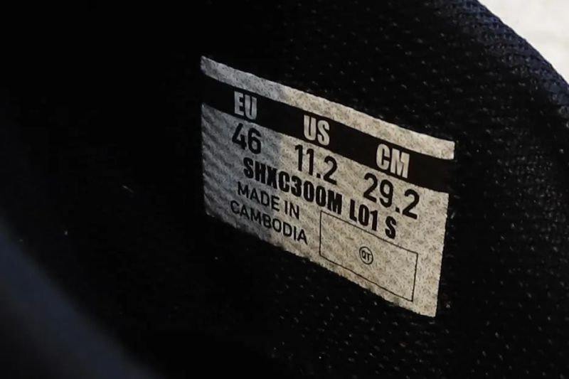 Shimano XC3 velikost 46 29.2 cm stélka 