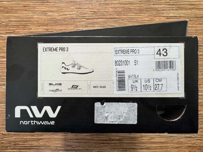 Northwave Extreme Pro 3 silniční tretry White/Black