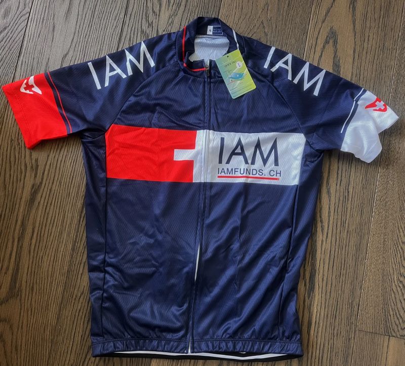 2024 IAM Man Team Cycling Jersey Cycling 