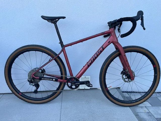 Ghost Asket AL Advanced, vel. M (171 – 181 cm), kola Fulcrum Rapid Red 3
