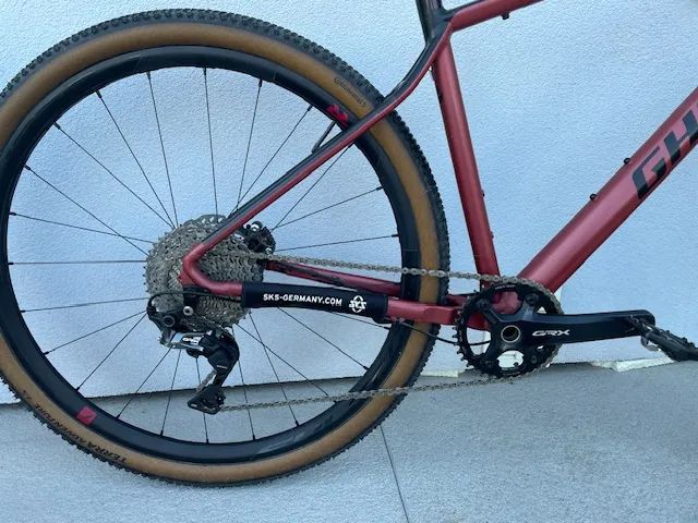 Ghost Asket AL Advanced, vel. M (171 – 181 cm), kola Fulcrum Rapid Red 3