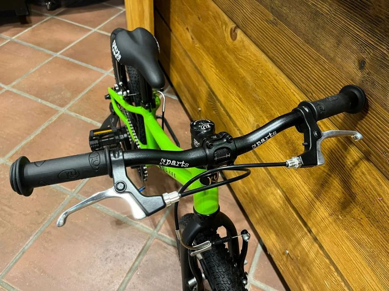 KUbikes 16S zelené - NOVÉ - od 95 cm, 5,65 kg vč. pedálů