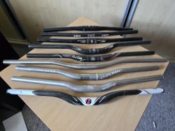 Prodám značková řidítka carbon, titan, alu