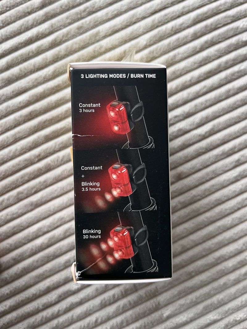 TOPEAK SVĚTLO TAILLUX 30 USB ČERVENÁ