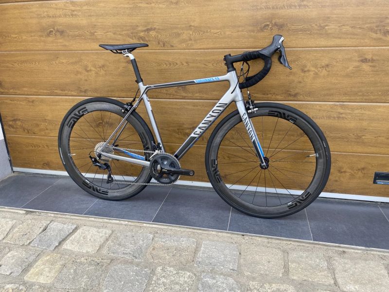 🔥🔥🔥 Canyon Endurace CF vel. M, karbonový rám a kola, Shimano 105 2x11, doprava ZDARMA