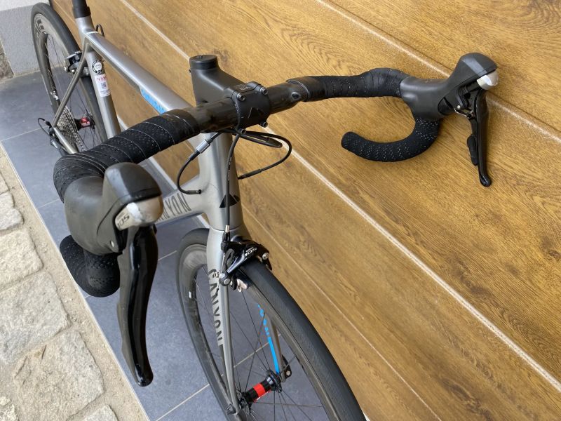 🔥🔥🔥 Canyon Endurace CF vel. M, karbonový rám a kola, Shimano 105 2x11, doprava ZDARMA