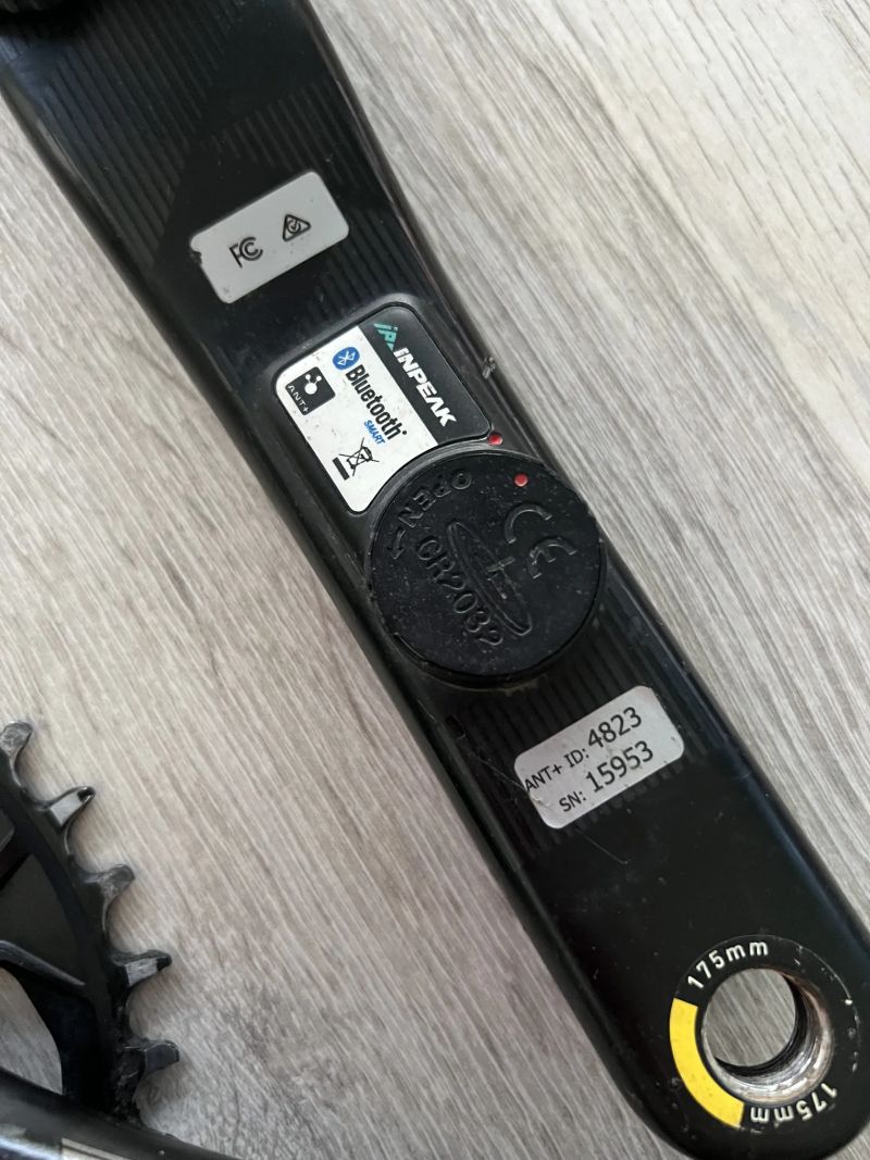 Sram XX1 kliky s wattmetrem 175mm - karbon