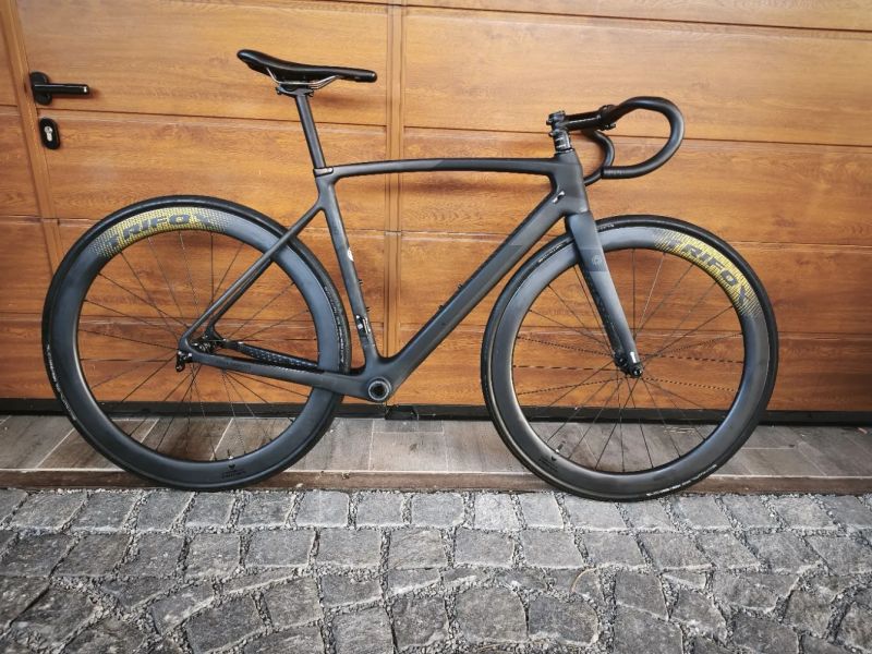 Karbonová rámová sada Polygon Stratos S8 Disc vel.M 50cm