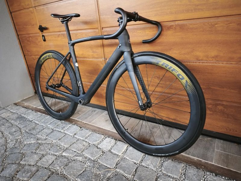 Karbonová rámová sada Polygon Stratos S8 Disc vel.M 50cm