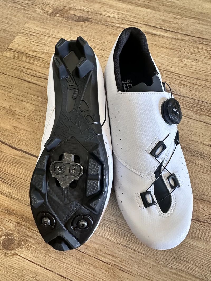 Crono CX3 tretry MTB bílé