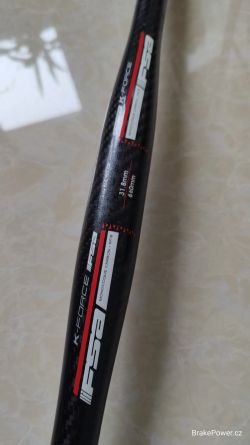 Řidítka va představec FSA carbon 