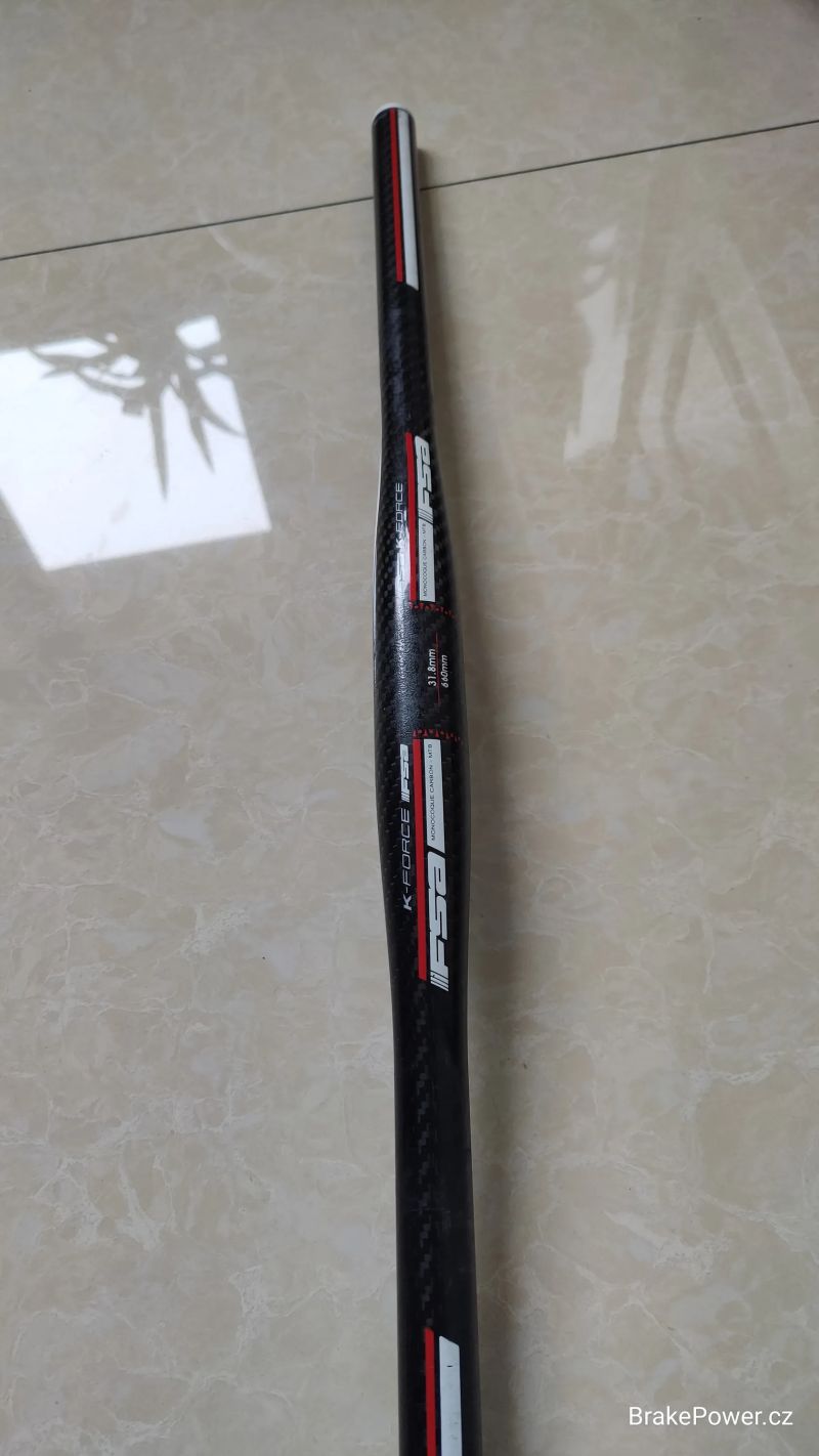 Řidítka va představec FSA carbon 