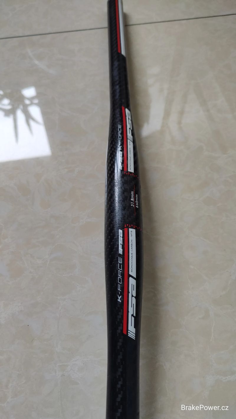 Řidítka va představec FSA carbon 