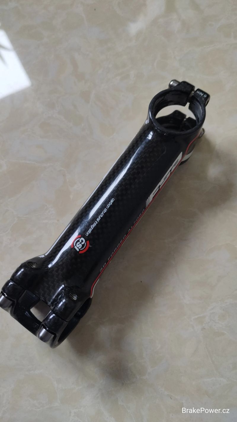 Řidítka va představec FSA carbon 