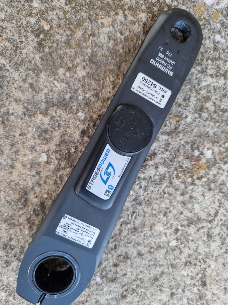 Wattmetr Stages, levá klika Shimano Ultegra, 175 mm, nová