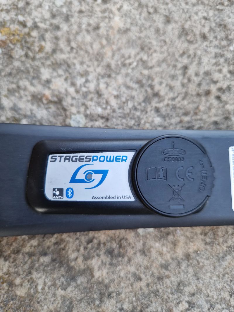 Wattmetr Stages, levá klika Shimano Ultegra, 175 mm, nová