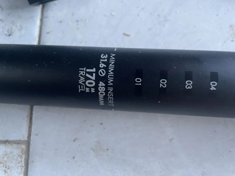 SDG teleskop 170mm, 31,6mm