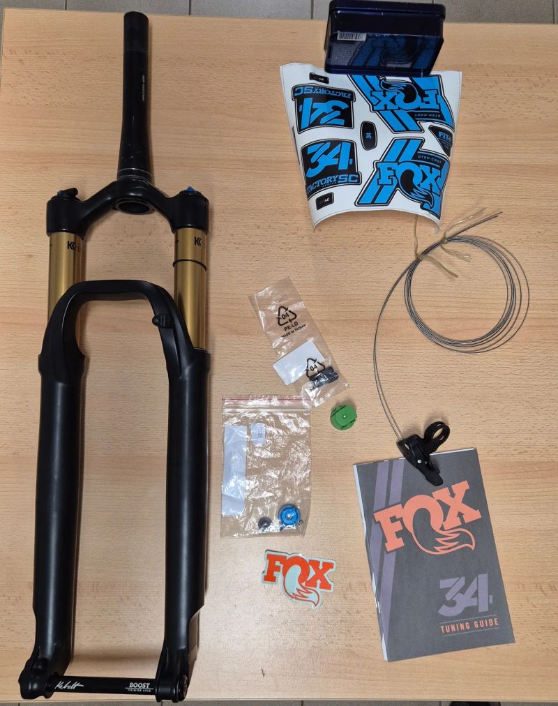 Vidlice Fox 34 Factory Kashima Fit4 Step Cast