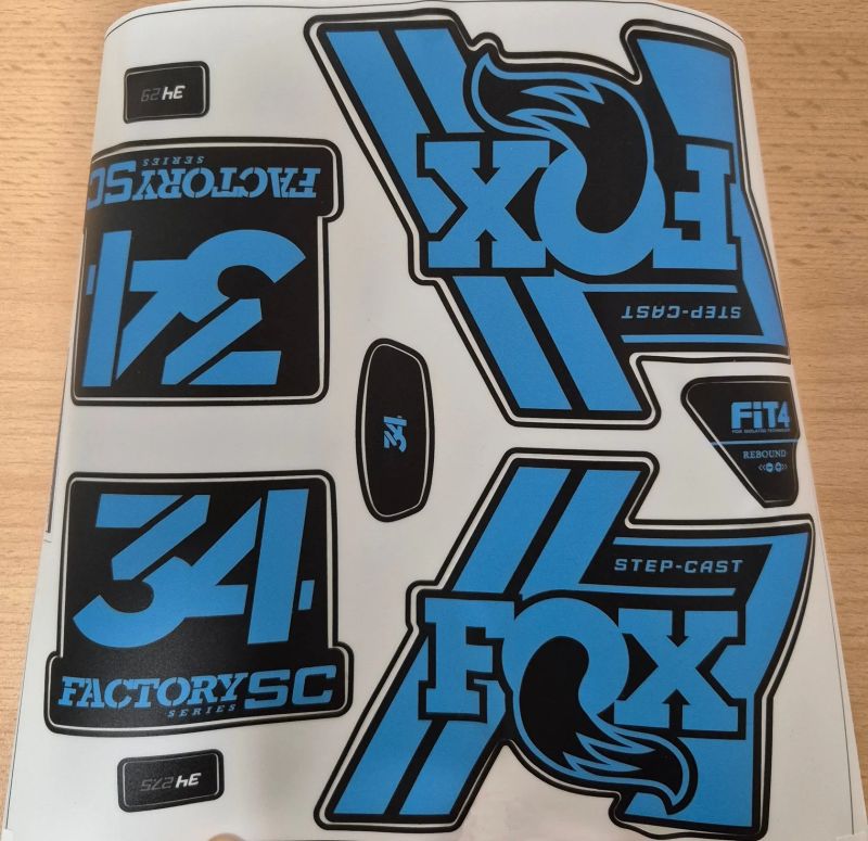 Vidlice Fox 34 Factory Kashima Fit4 Step Cast