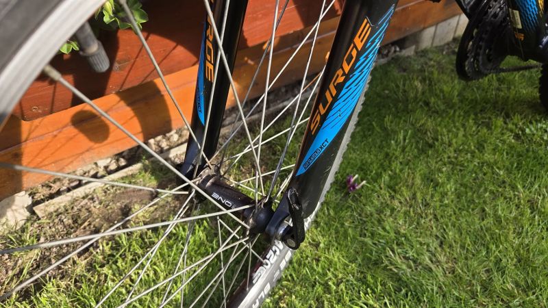 Dětské kolo 24" Machine Surge 7-12let postava 120-150cm po servisu 