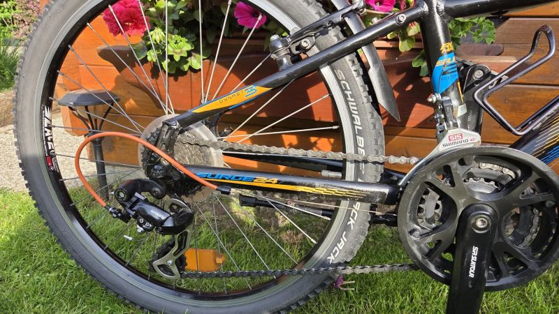 Dětské kolo 24" Machine Surge 7-12let postava 120-150cm po servisu 