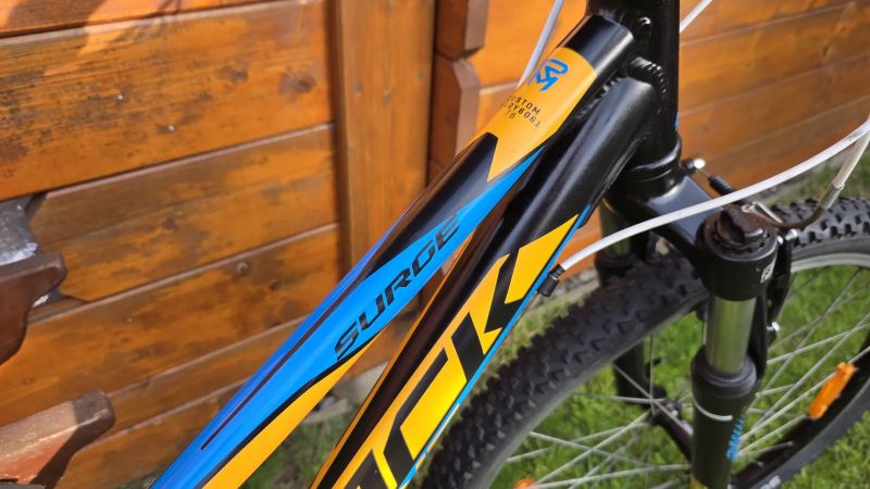 Dětské kolo 24" Machine Surge 7-12let postava 120-150cm po servisu 