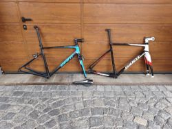 rámová sada GIANT silničního Defy 0 AluXX vel.M a TCX SLR 2 vel.ML
