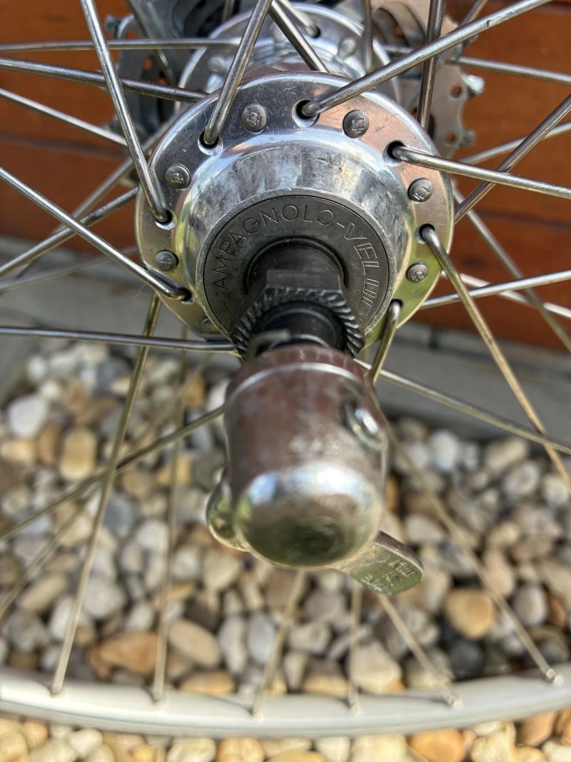 Zadní výplet s nábojem a kazetou Campagnolo