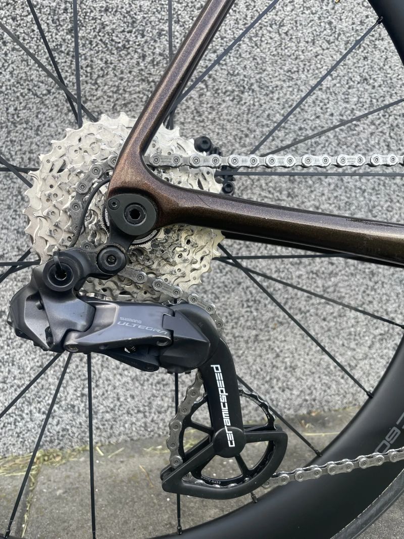 Giant TCR Advanced 2 (2023) – Ultegra Di2 12s, Carbon Upgrade, Dura-Ace C60 (Vel. XL/58) 