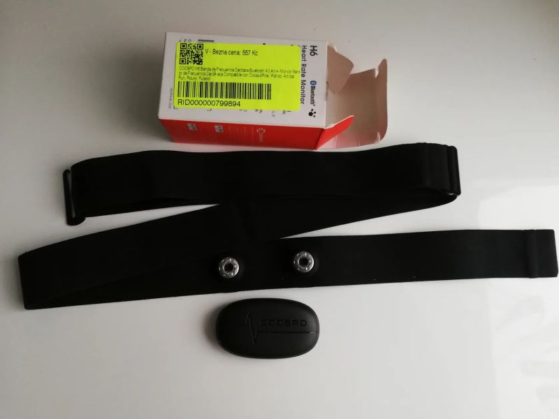 NOVÝ hrudní pás ANT+ i Bluetooth