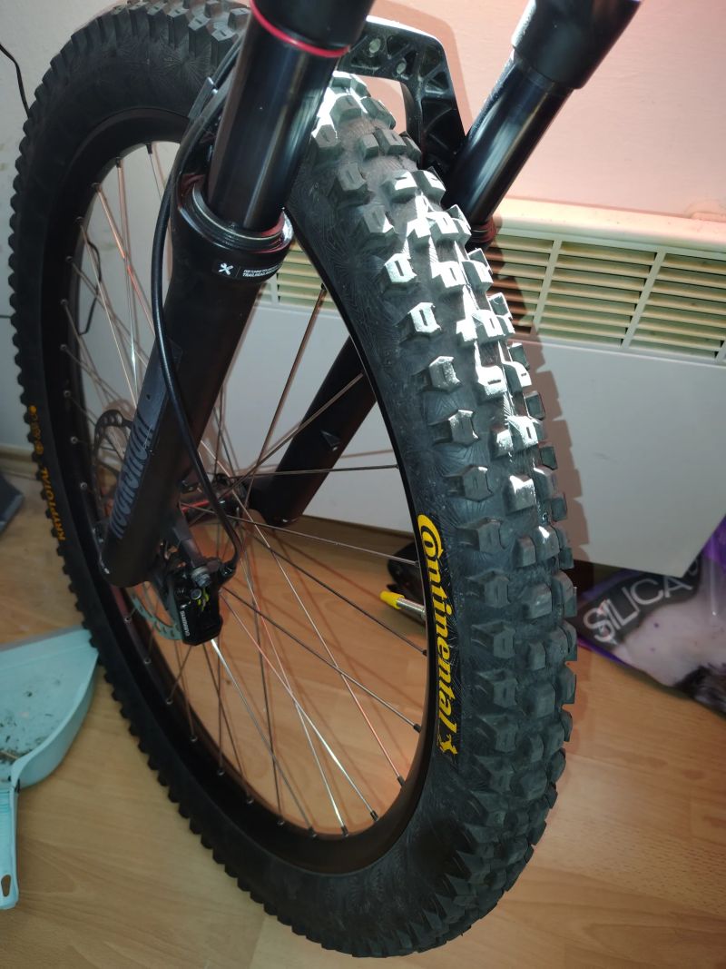 Plášť Continental Kryptotal-Fr, Trail, Endurance, kevlar, přední 29 x 2.6
