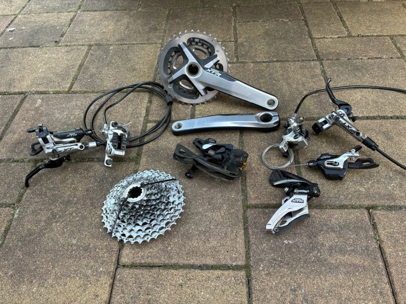 Sada Shimano XTR/XT 2x10