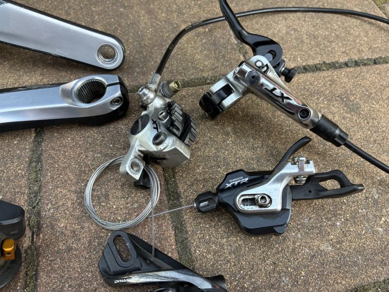 Sada Shimano XTR/XT 2x10