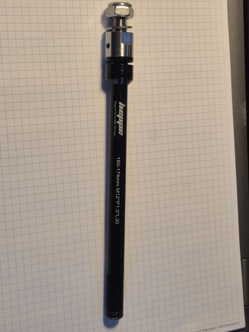 Pevná osa na kolo M12x1 – adaptér pro vozík Thule Chariot