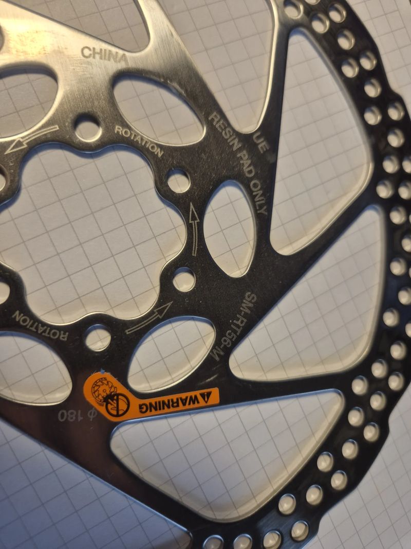 Brzdový kotouč 180 mm - Shimano SM-RT56 