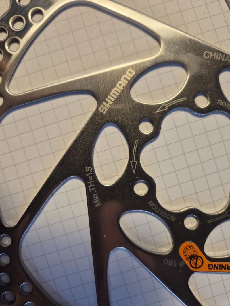 Brzdový kotouč 180 mm - Shimano SM-RT56 