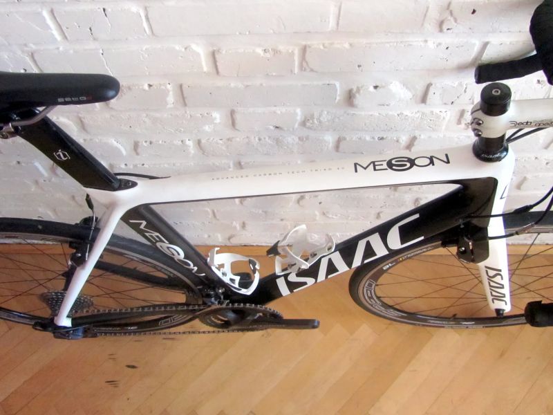 ISAAC MESON na Shimano ULTEGRA, 58cm. PC 130.000 Kč