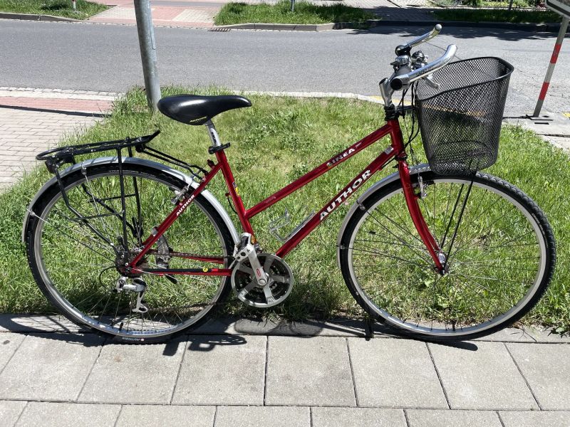 28" dámské kolo Author Linea rám 18" CrMo TOP stav
