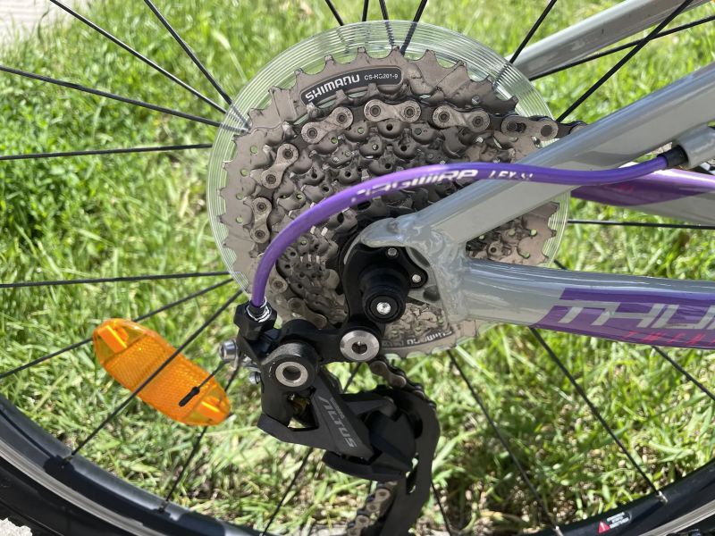 26" lehké dívčí kolo Rock Machine Thunder jak nové rám XS 14"