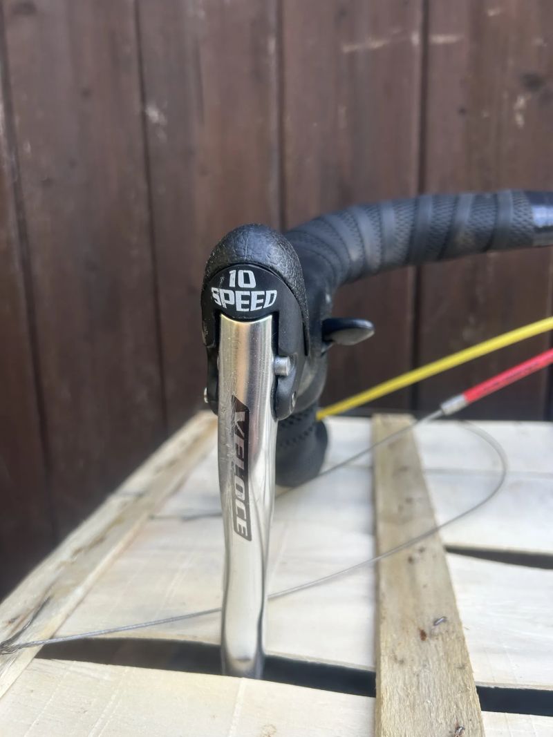 Řidítka plochá Force + páky Campagnolo Veloce