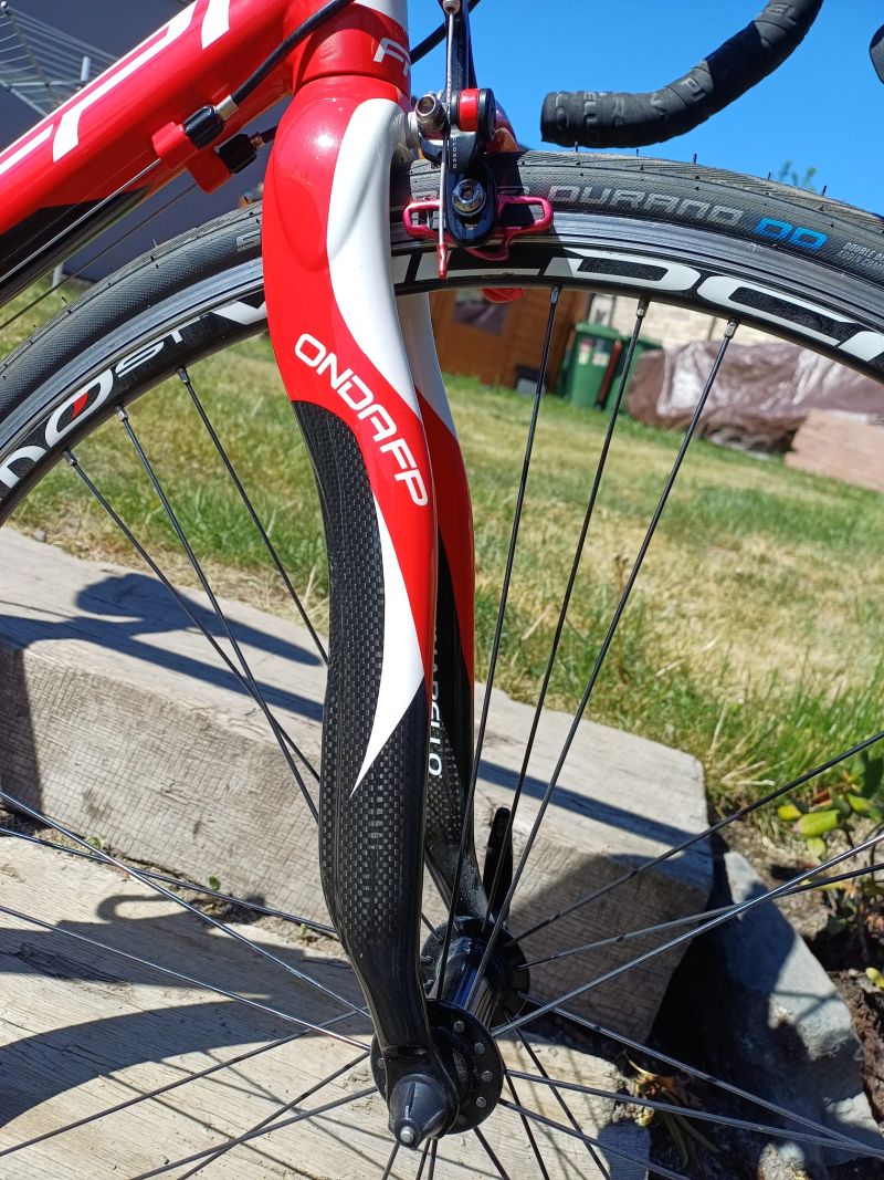Pinarello FP1 kombinace karbon zadní a přední vidlice s hlinikem, vel. 56. 172-185 cm