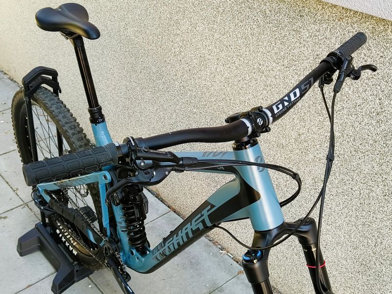GHOST RIOT EN Enduro vel. XL, 29", zdvihy 170/160 mm, Zánovní