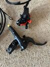 Shimano SLX 2-piston přední a zadní brzda + třmeny